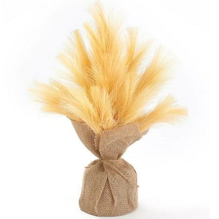 Natural Faux-Look Prairie Grass Tree - Indoor Farmhouse Floral Accent