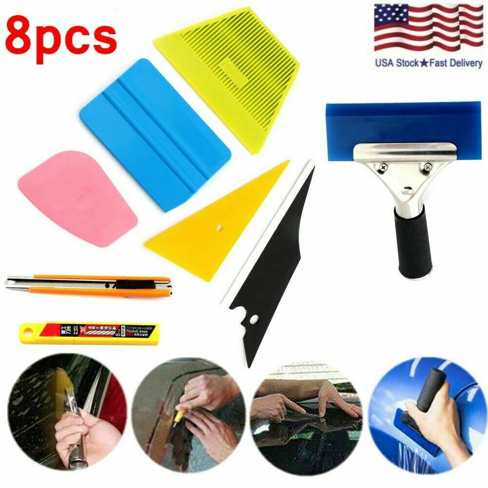 £5 GIFT Wide Curved Contour Sign Squeegee Vehicle & Window Tinting Wrapping 