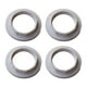 thumbnail image 2 of 4 piezas E14 E12 Anillos exteriores Portalámparas E14 Anillos de casquillo de lámpara Virola Base de bombilla blanco, 2 of 9