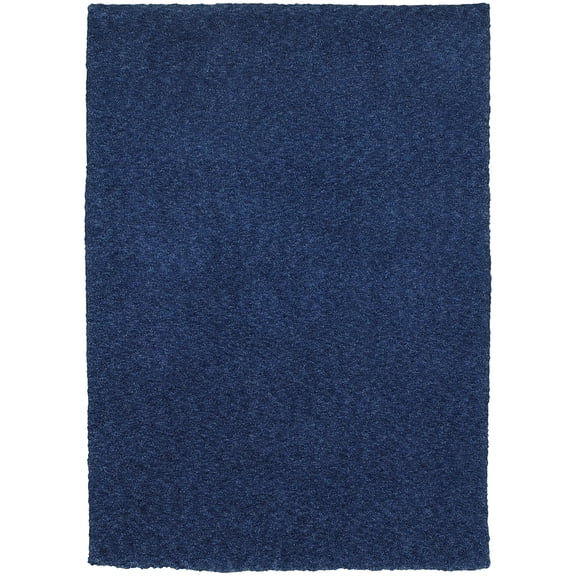 Moretti Outback Area Rug 73408 Blue Monochromatic Neutral 6' 6" x 9' 6" Rectangle