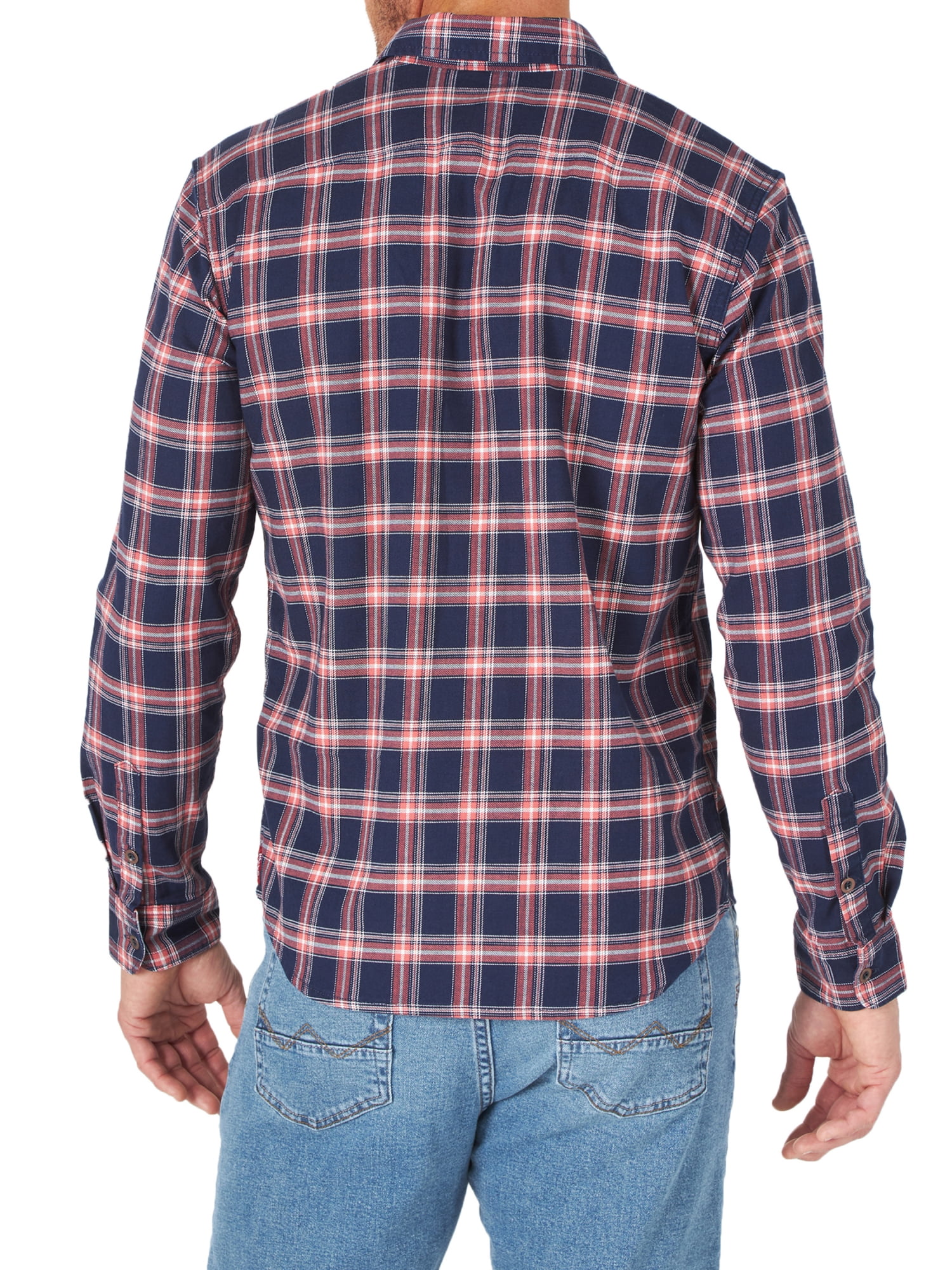 Wrangler Long Sleeve Regular Casual Denim Shirt (Men's) 1 Pack