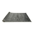 thumbnail image 2 of Ahgly Company Indoor Rectangle Solid Gray Modern Area Rugs, 2' x 4', 2 of 4