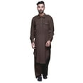 thumbnail image 1 of Atasi Kurta Pathani Pyjama Kurta Pyjama de Mariage pour Garçons Vêtements d'Été, 1 of 5