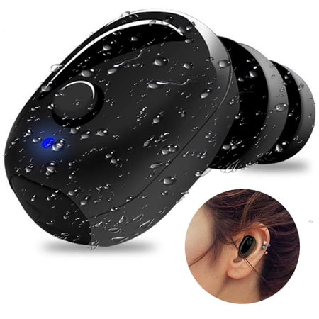1pcs Waterproof Earbud Single Mini Wireless Bluetooth ...