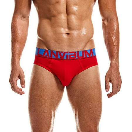 

DORKASM Sexy Underwear for Men Breathable Cotton Seamless Briefs