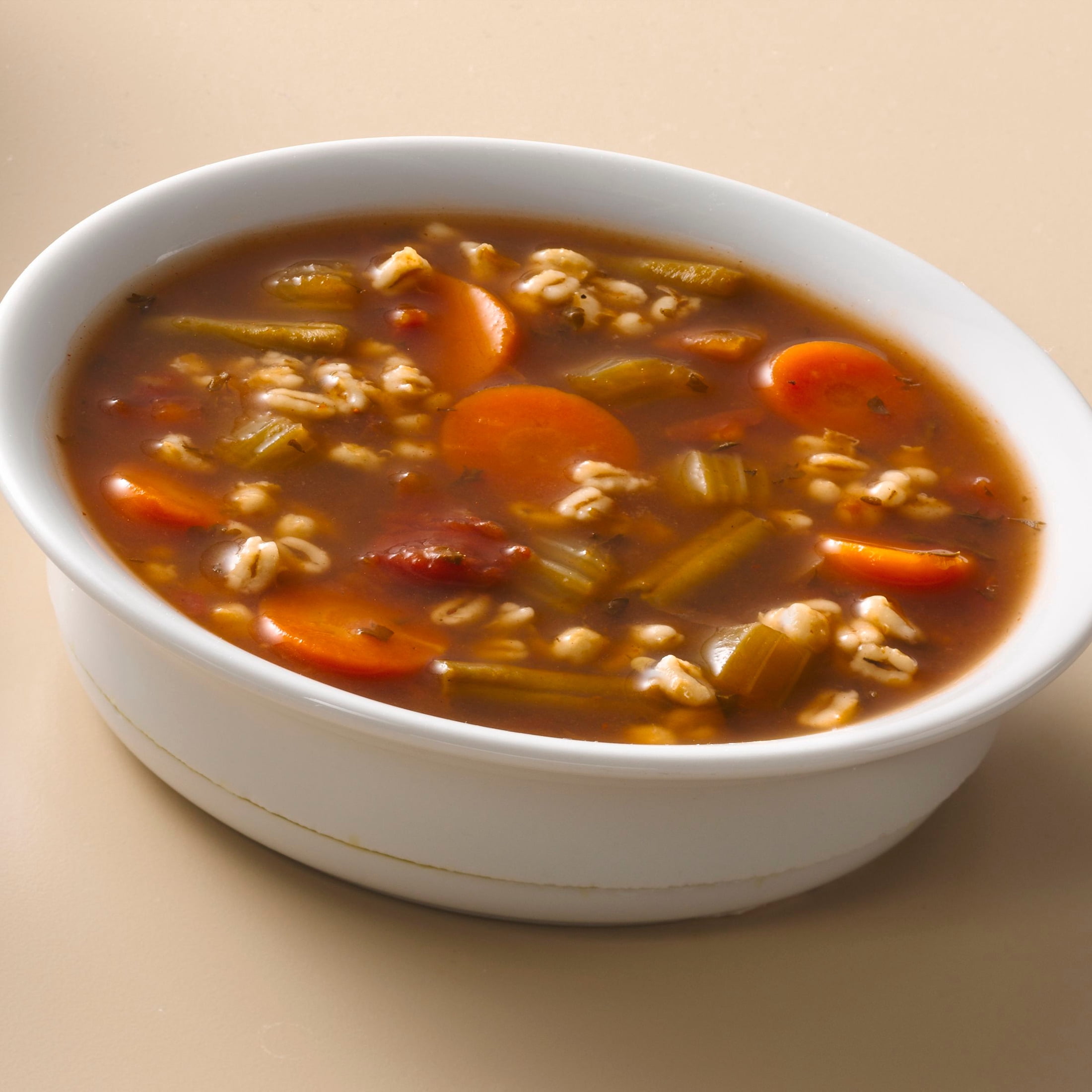 (12 pack) Progresso Light, Savory Vegetable Barley Canned Soup, 18.5 oz