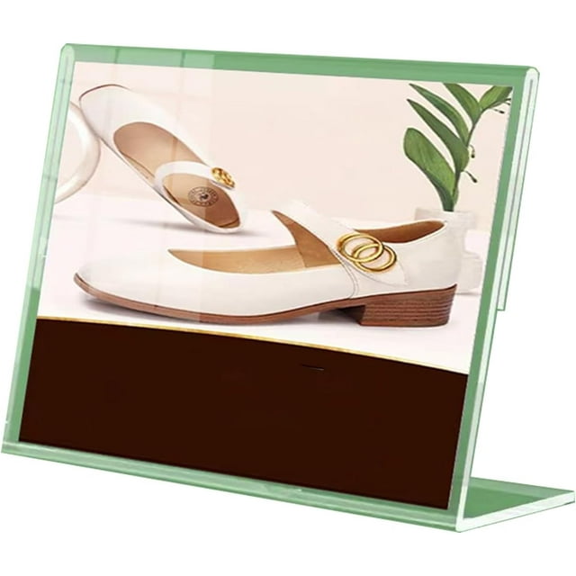 Yazoeia Acrylic Sign Holder Bulk, A1 60X90cm Clear Table Menu Display Stand 20 Packs, Flyer Holder, Clear Acrylic Sign, for Office, Store, Restaurant Meetings,Wedding,Horizontal,60x90cm