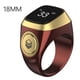 thumbnail image 4 of 5 Tiempo Oración Anillo Contador Tally Compatible Con para Musulmanes (Café 18mm), 4 of 9