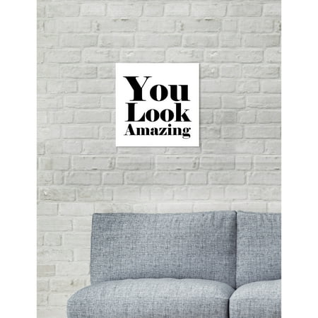 Oliver Gal Amazing View Inspirational Quotes Wall Art Canvas