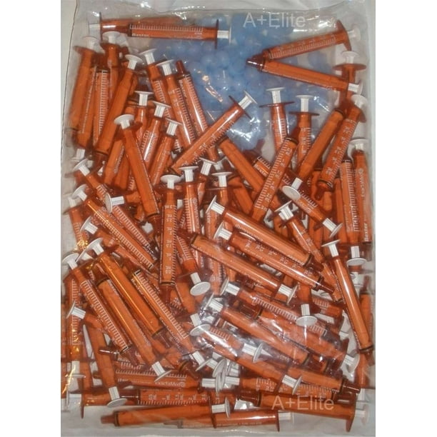 Baxa ExactaMed Oral Liquid Medication Dispenser Syringe, Latex Free