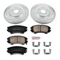 thumbnail image 3 of PowerStop Front Z23 Evolution Sport Carbon-Fiber Ceramic Brake Pad and Drilled & Slotted Rotor Kit Fits: CHEVROLET Select Models K5948, 3 of 10