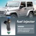thumbnail image 2 of Inyector de combustible Unique Bargains para Jeep Wrangler 3.8L V6 2007-2011 para Chrysler Pacifica 3.8 V6 2007-2008 No. 0280158119/4861667AA Boquilla 1pc, 2 of 7