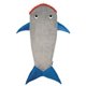 thumbnail image 1 of Q1FE-saco de dormir de tiburón para niños y niñas, manta de cola de pez de franela ultrasuave y esponjosa, saco de dormir usable Fivean unisex, 1 of 2