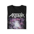 thumbnail image 2 of Anthrax - Galaxies Unisex T-Shirt - Black - Small, 2 of 5