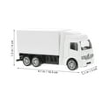thumbnail image 2 of WASHWEPE 1Pcs Desktop Truck Model Ornament for Home Decoration 10.5x4x3in, 2 of 8