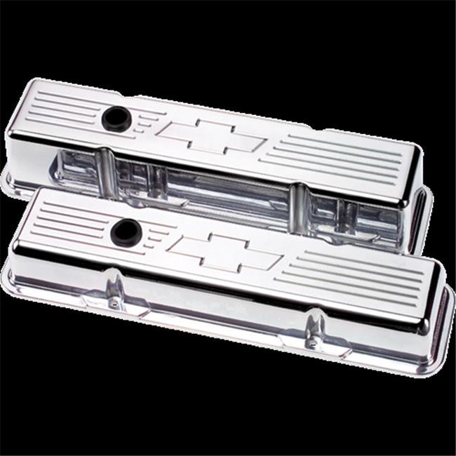 Billet Specialties 95221 Small Block Chevy Bowtie Tall Valve Cover