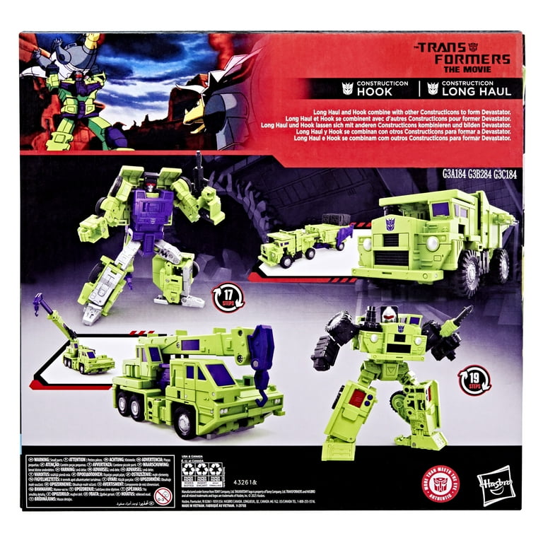 Transformers Toys The Transformers: The Movie 6.5” Constructicon