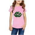 thumbnail image 1 of SDNall Haut à Manches Courtes Imprimé Col Rond Mignon Mode pour Enfants Garçons Filles, 1 of 1