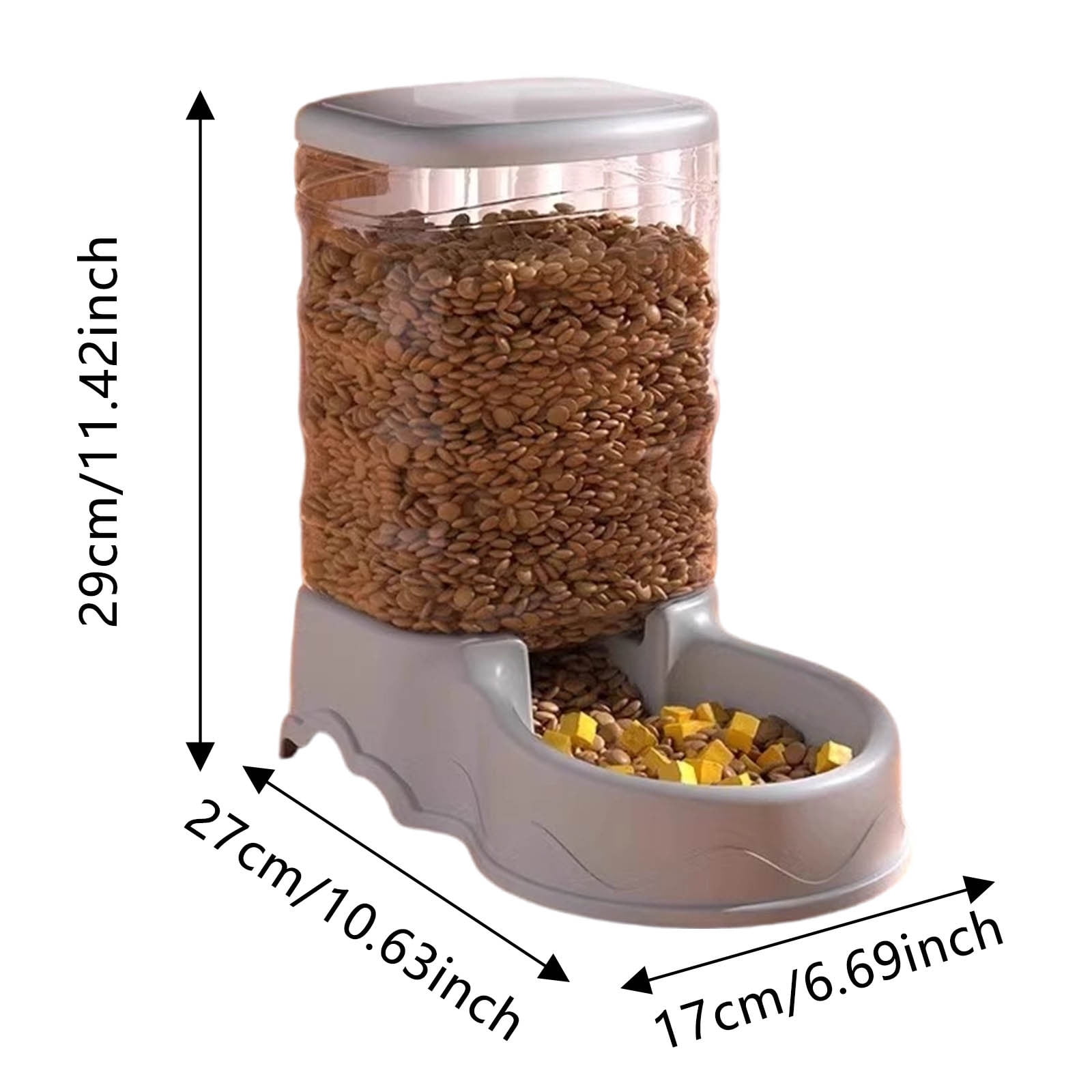 Automatic Pet Feeder and Water Dispenser Combo for Cats and Dogs Convenient Solution for Short Trips