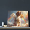 thumbnail image 3 of Naloa Rainbow English Cocker Spaniel Print Canvas Bathroom Wall Art,Bathroom Wall Art Decoration, Canvas Poster Prints,Decorative Paintings for Living Room, Bathroom, Kids Room, 3 of 6