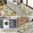thumbnail image 6 of Pioneer Flower Floral Print Pattern Kitchen Rug Mat,Kitchen Runner Rugs Non Skid Washable,Decorative Kitchen Floor Mats for Kitchen,Sink,Laundry,17"x47.2", 6 of 7