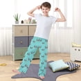 thumbnail image 5 of Wobogo Black Bulldog Long Pajama Pants Bottoms Soft Sleepwear with Pockets, 5 of 9