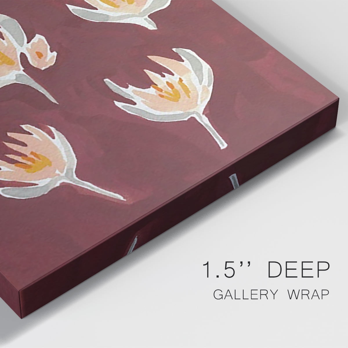 Pink Potpourri I Premium Gallery Wrapped Canvas - Ready to Hang