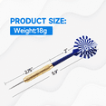 thumbnail image 7 of GSE Games & Sports Expert 18 Grams Classic Professional Stainless Steel Metal Tip Darts Set with Dart Sharpener, Extra Shafts and Extra Flights for Game Room, Bar - 12Pack, 7 of 7