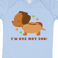 thumbnail image 4 of Inktastic Dachshund Hot Dog Funny Boys or Girls Baby Bodysuit, 4 of 5