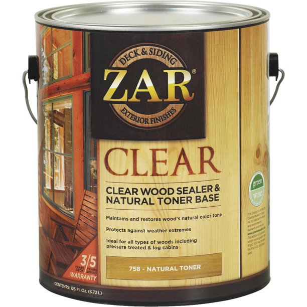 Zar Deck & Siding Clear Wood Sealer & Stain