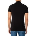 thumbnail image 3 of Tommy Jeans Slim Placket Polo Shirt, Black, 3 of 6