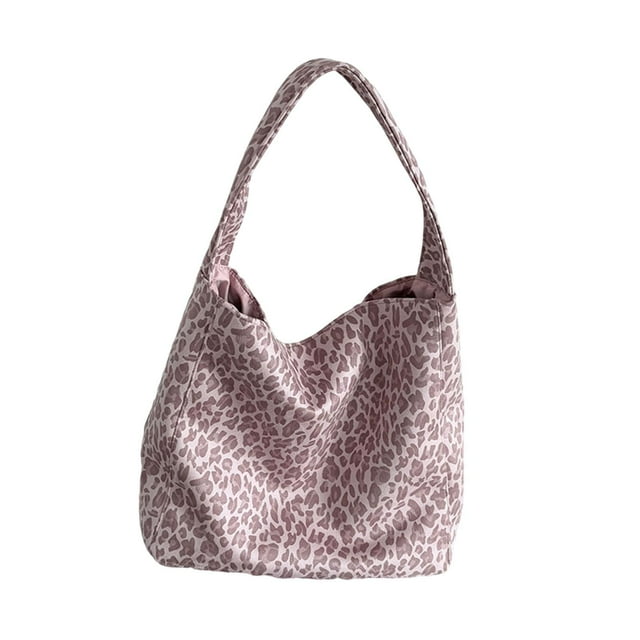 Bolso de hombro para mujer, suave, informal, con asa superior, moderno, para viaje Rosa