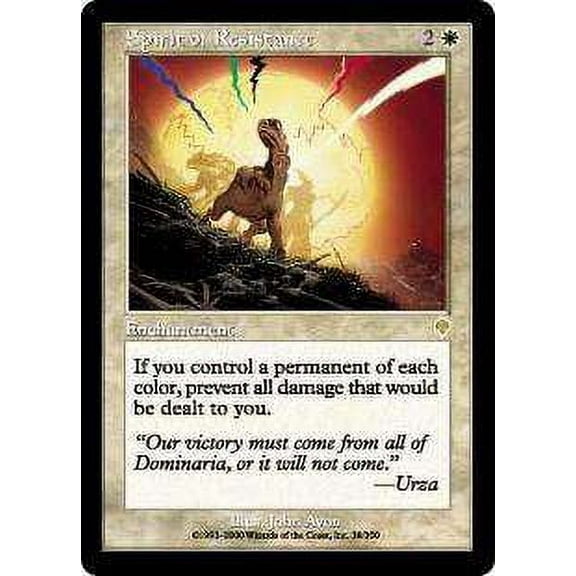 MtG Invasion Rare Spirit of Resistance #38