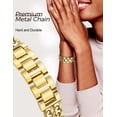 thumbnail image 2 of Pulseras JR.DM Gold para mujer Apple Watch de 42 mm a 49 mm, 2 of 8