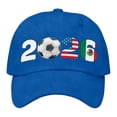 thumbnail image 2 of Ohmyroo 2026 Host Nations Soccer Cap Adjustable Cotton Supporter Hat For Game Day, 2 of 5