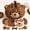 Otter, variant on Diy Animal Pumpkin Sewing Kit, 12 Woodland Crafts For Adults | Sew 12 Charming Animal Pumpkins For Autumn, Halloween And Holiday Displays With Coordinated Craft Supplies Great Gifts