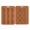 C003- Brown, variant on Silicone Chocolate Molds, Seahorse, Ice-Cube Trays, Black Silicone, 9 Cavity, 10X6 In, Homemade Treats, Summer Chilling, Freezer Use, 1 Pc