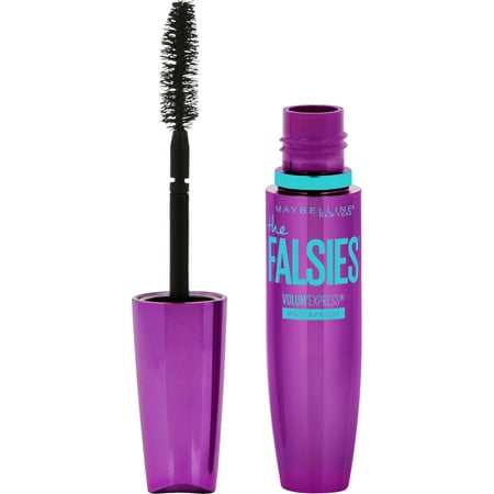 Maybelline The Falsies Waterproof Mascara Makeup, Very Black, 0.25 fl. (Best Water Resistant Mascara 2019)