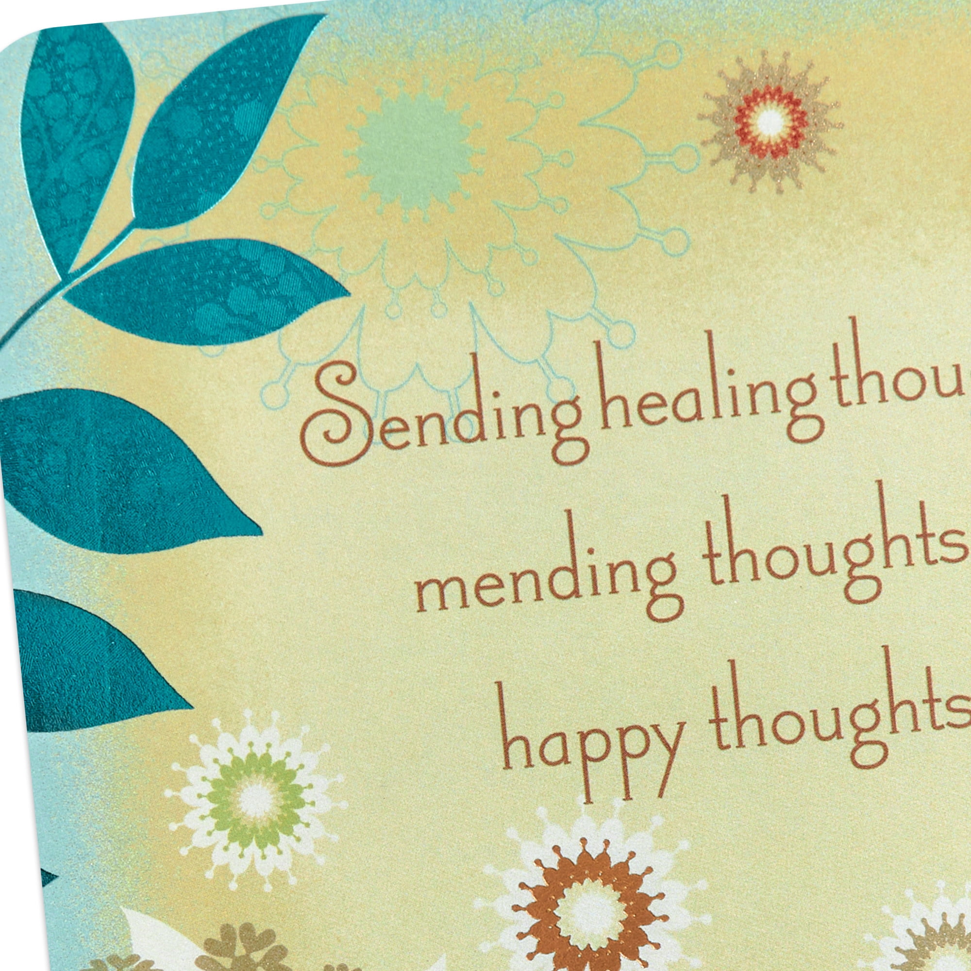 Hallmark Get Well Card (Sending Healing Thoughts)