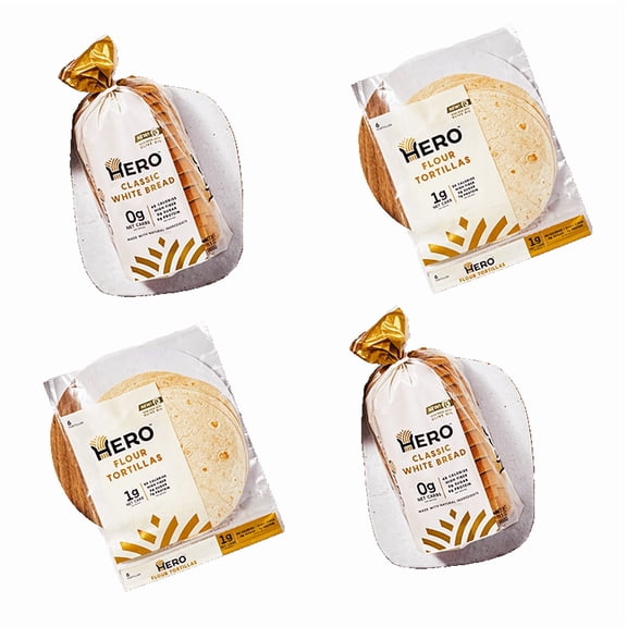 Hero Classic White Bread & Hero Flour Tortillas