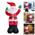 thumbnail image 2 of Hearth & Gear Festive Holiday Inflatable Snowman For Outdoor Yard With Built In Lights And Quick Inflate Feature Durable Weather Design For Seasonal Use Stork Inflatable Inflatable Easel Outdoor 12f, 2 of 7