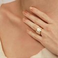 thumbnail image 4 of Women Titaniums Steel Rings Practical Sweet Style Girls Jewellery Couples Girlfriend Present, 4 of 5