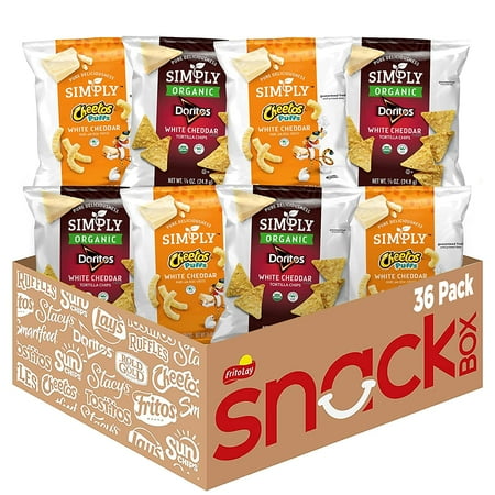(BBD:7/30/24) Simply Doritos & Cheetos Mix Variety Pack  0.875 oz Bags  36 Count