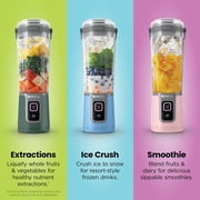 Ninja Blast Portable Personal 18 Oz Blender w/ Leak Proof Lid & Easy Sip Spout, Rechargeable Base, BC150GN Green