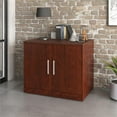 thumbnail image 6 of Home Square 2-Piece Set with Executive Desk & Storage Cabinet with Doors, 6 of 8