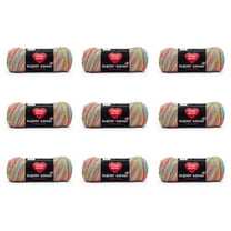 Red Heart Super Saver Pooling 4 Medium Acrylic Yarn, Papaya 5oz/141g, 236 Yards (9 Pack)