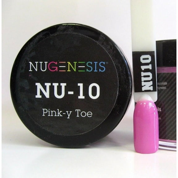 NUGENESIS Nail Color Dip Dipping Powder 1.5oz/jar - NU10 Pink-y-toe