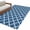 Blue, variant on Yellow Moroccon Large Area Rugs for Bedroom Living Room, Soft Non Slip Carpet Bedside Rug, Farmhouse Minimalist Ethnic Geometric Round Floor Cover Kitchen Accent Rug 6' for Dining Room/Office