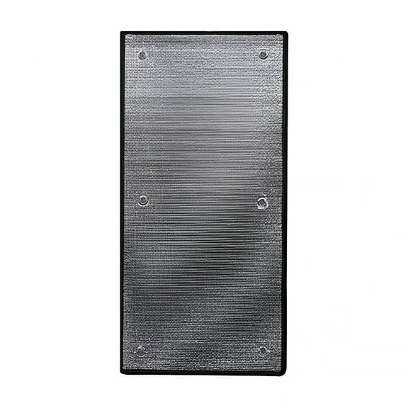 LAMIRO Aluminized Film Insulation Film, Heat Control Total Blackout Window Film, Anti Uv Glare Sun Block Reflective Window Film, Privacy Protection Window Tint Window Film Heat Blocking (40 X12 In)