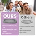 thumbnail image 3 of Skandiquip Human Dog Bed for Pets and Adults, 71"x43"x10" Orthopedic Memory Foam Lounger, Washable Faux Fur Cover with Blanket, Non-Slip Elastic Base, Light Grey, 3 of 7
